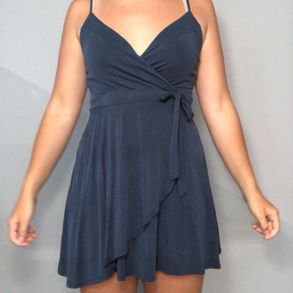 Blue dress